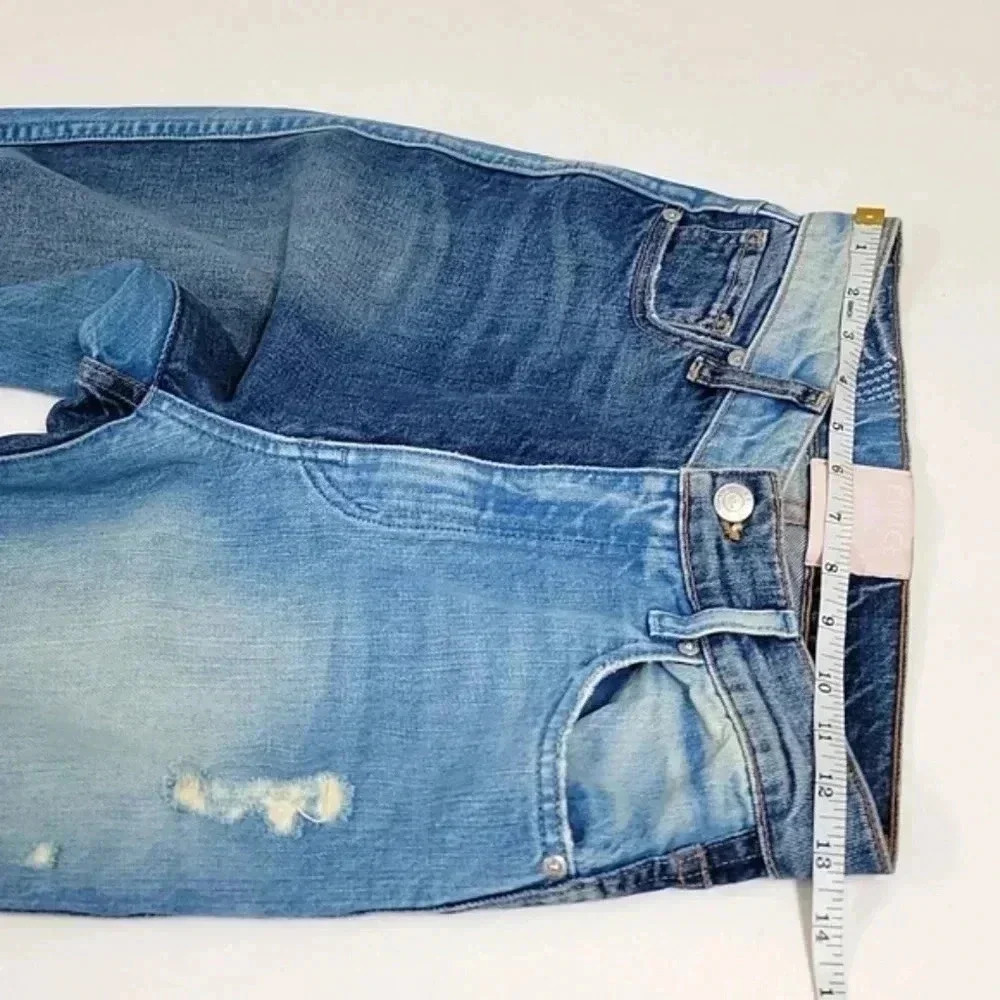 REVICE Blue High Rise Jeans - Picture 8 of 13